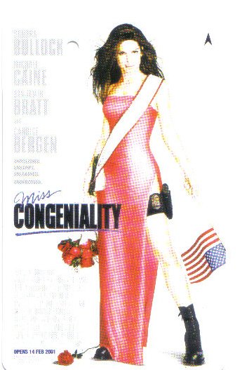 Miss Congeniality - (mint) Transport Card - Limited Edition