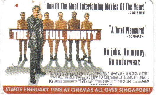 The Full Monty (rare) Limited Edition Transport card