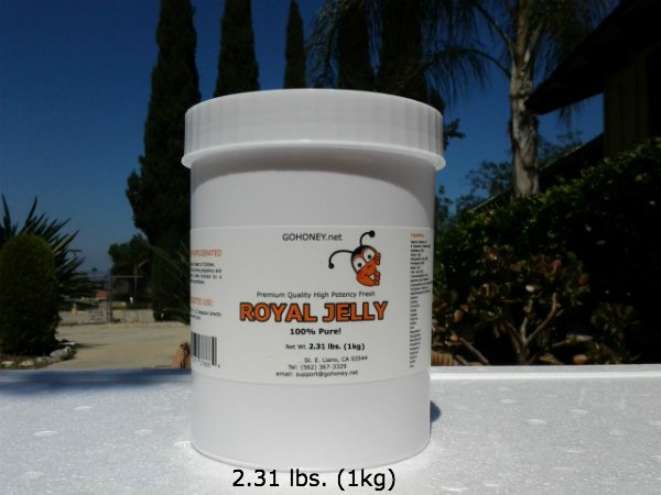 1 kg (2.3lbs) 100% FRESH NATURAL ORGANIC ROYAL JELLY