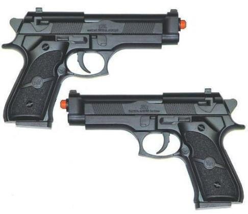 2 Military Issue 9mm Beretta Airsoft Paintball Guns