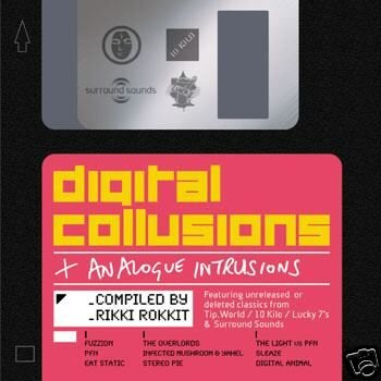 DIGITAL COLLUSIONS EAT STATIC FUZZION V RARE OOP CD