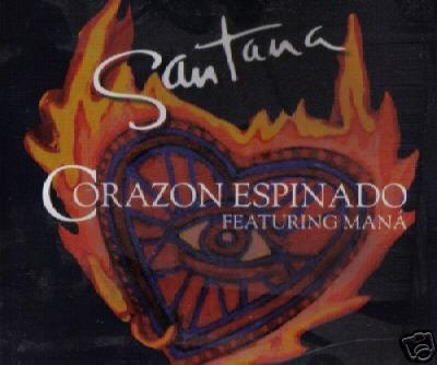 SANTANA CORAZON ESPINADO V RARE 6 TRACK REMIXES CD NEW