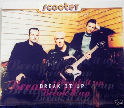 SCOOTER BREAK IT UP SUPERB 3 TRACK 1996 CD IMPORT NEW