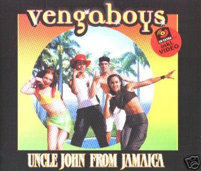 THE VENGABOYS UNCLE JOHN FROM JAMAICA 7 TRK CD & VIDEO