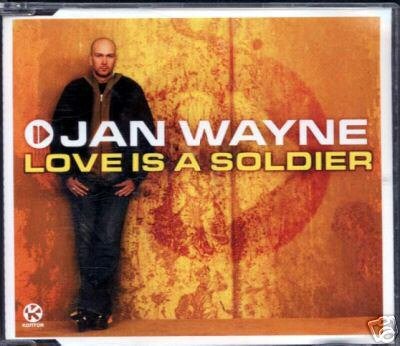 JAN WAYNE LOVE IS A SOLDIER RARE 4 TRACK CD NEW