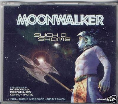 MOONWALKER SUCH A SHAME 8 TRACK CD & VIDEO NEW