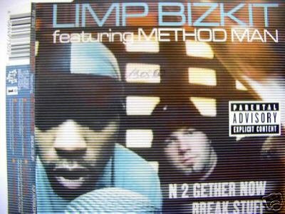 LIMP BIZKIT N 2 GETHER NOW BREAK STUFF CD & VIDEO NEW