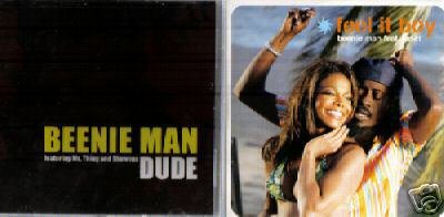 BEENIE MAN DUDE FEEL IT BOY TWO SUPERB CD'S BOTH NEW