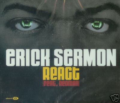 ERICK SERMON REACT REMIXES V RARE CD SINGLE SEALED
