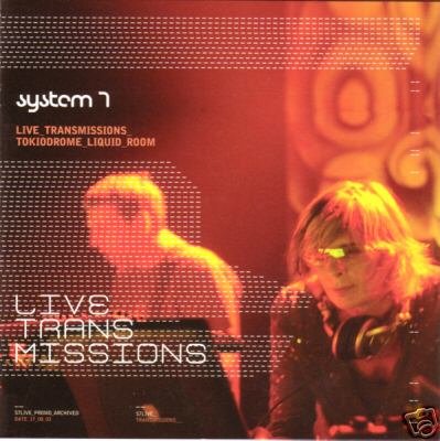 SYSTEM 7 SEVEN LIVE IN JAPAN TRANSMISSIONS RARE CD