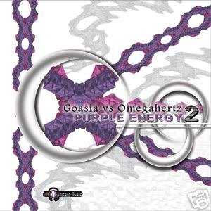 GOASIA VS OMEGAHERTZ PURPLE ENERGY TWO 2 PSY-TRANCE CD