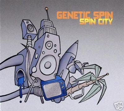GENETIC SPIN SPIN CITY VAZIK RARE GERMAN PSY-TRANCE CD