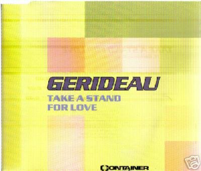 GERIDEAU TAKE A STAND FOR LOVE DEEP HOUSE CD NEW