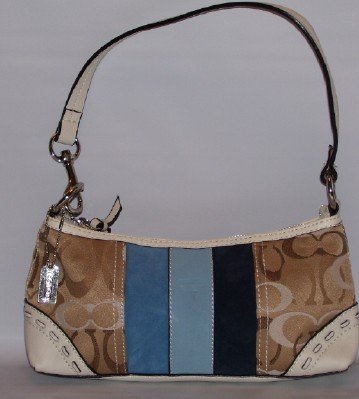 NYC DEMI WITH BLUE STRIPES WHITE TRIM