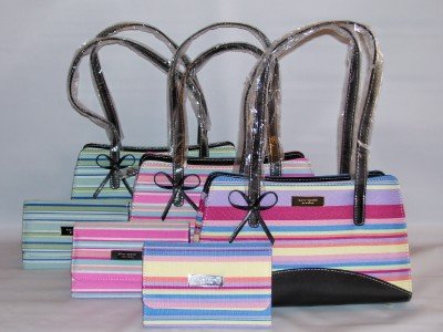 BOW HANDBAG WITH MATCHING WALLET