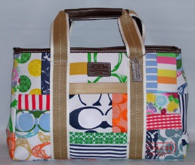 NYC WEEKEND 2007 PATCHWORK TOTE