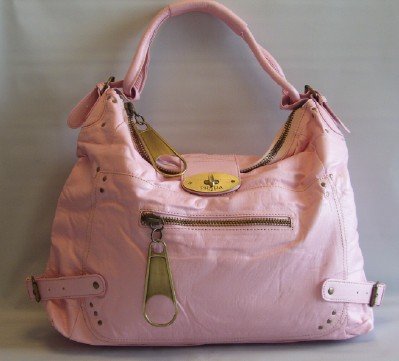 LARGE ZIPPER HANDBAG IN 5 COLORS
