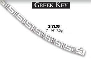 14k Greek Key Bracelet