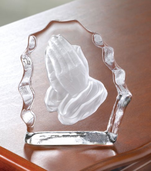 Praying Hands Paperweight