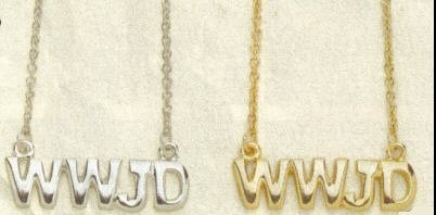 12 "What Would Jesus Do" Necklaces