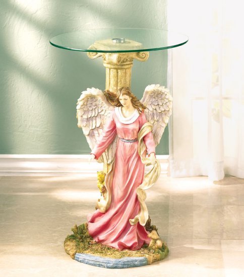 Guardian Angel Glass Tabletop