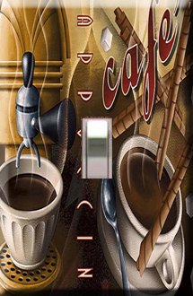 Cappucino Cafe Single Switchplate Cover