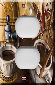 Cappucino Cafe Outlet Cover