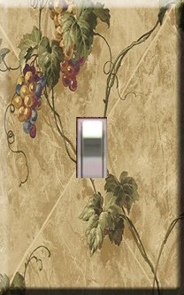 Grapevines on the Wall Single Switchplate Cover