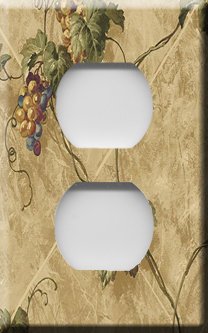 Grapevines on the Wall Outlet Cover