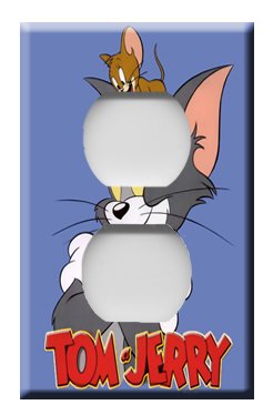 Tom & Jerry 2 Outlet Cover
