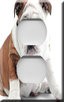 I'm Cool Bulldog Decorative Outlet Cover