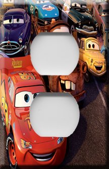 Lightning McQueen Decorative Outlet Cover