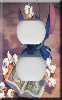 Lilo & Stitch Handcrafted Outlet Cover