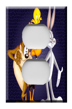 Looney Tunes #3 Handcrafted Outlet Cover