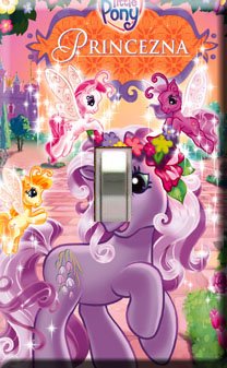 My Little Pony Handcrated Single Switchplate Cover
