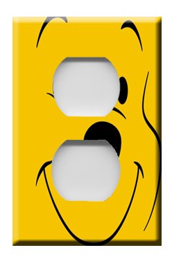 Winnie the Pooh #2 Handcrafted Outlet Cover