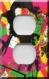 Japanese Art Handcrafted Outlet Cover