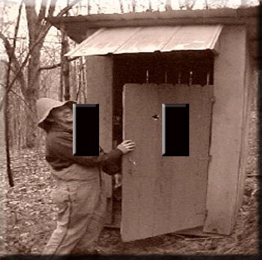 Outhouse Fun Handcrafted Double Switchplate Cover