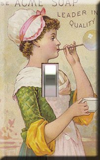 Acme Soap Handcrafted Single Switchplate Cover