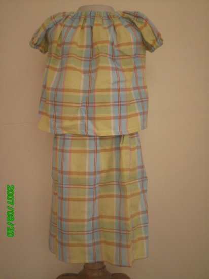Colorful cotton for little girls to wear
