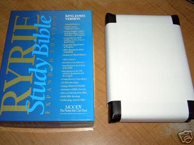 KJV RYRIE STUDY BIBLE GENUINE LEATHER BLACK