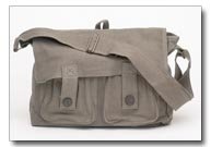 Canvas Shoulder Bag, Messenger Style