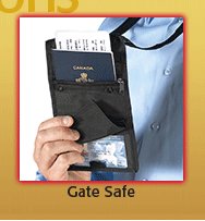 Gate Safe ID and Boarding Pass Holder