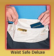 Waist Safe Deluxe - Money Belt
