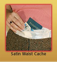 Satin Waist Belt for Ladies