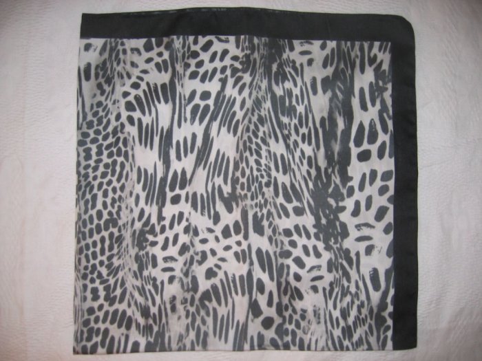 Large Italian Square Scarf - Abstract Prints