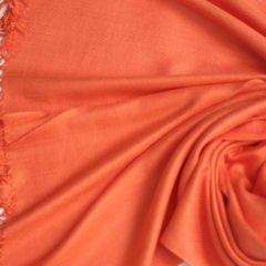 Pashmina Style, 100% Viscose Shawl - Orange