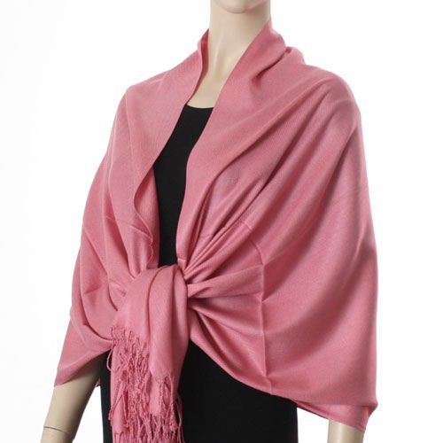 Silky Pashmina Style Shawls - MANY COLORS TO CHOOSE FROM!