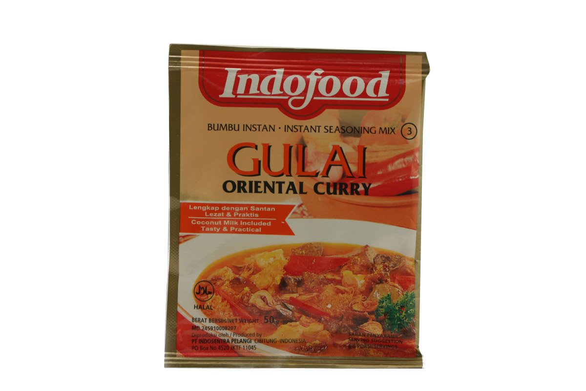 Indofood Gulai (Oriental Curry) Seasoning Mix, Set Of 2 Sachets