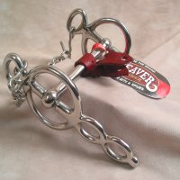 Liverpool Straight Mouth Bit Pony Size 4 1/2 Inch Round Eye